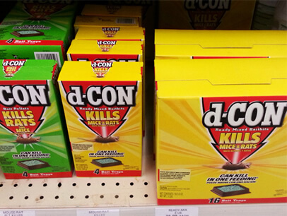 boxes of D-CON